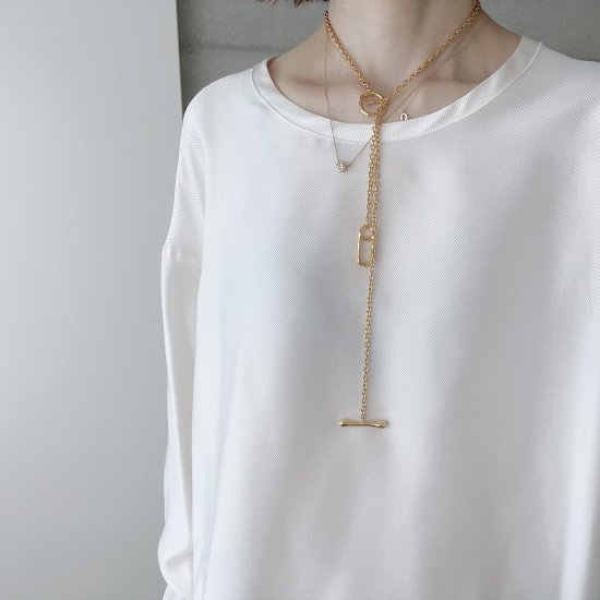 grace necklace/gold● - CHIEKO+