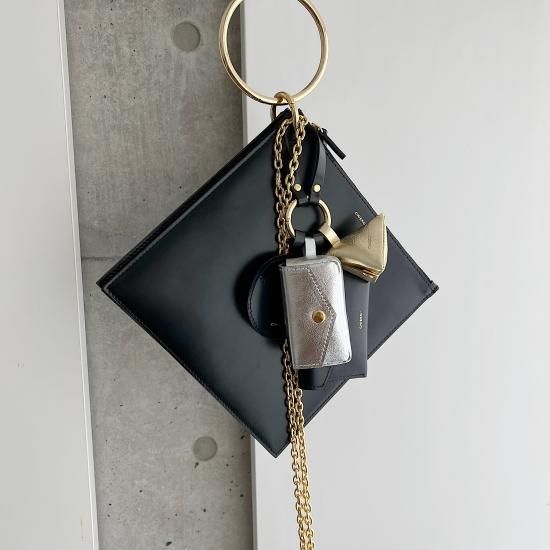 mini bag charm † Black - CHIEKO+