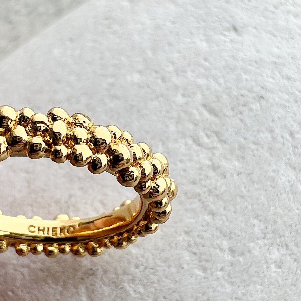 caviar ring † gold - CHIEKO+