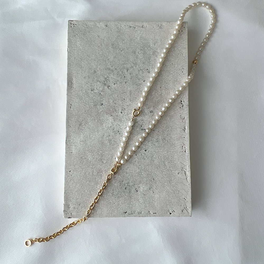 pearl necklace 02bonheur - CHIEKO+