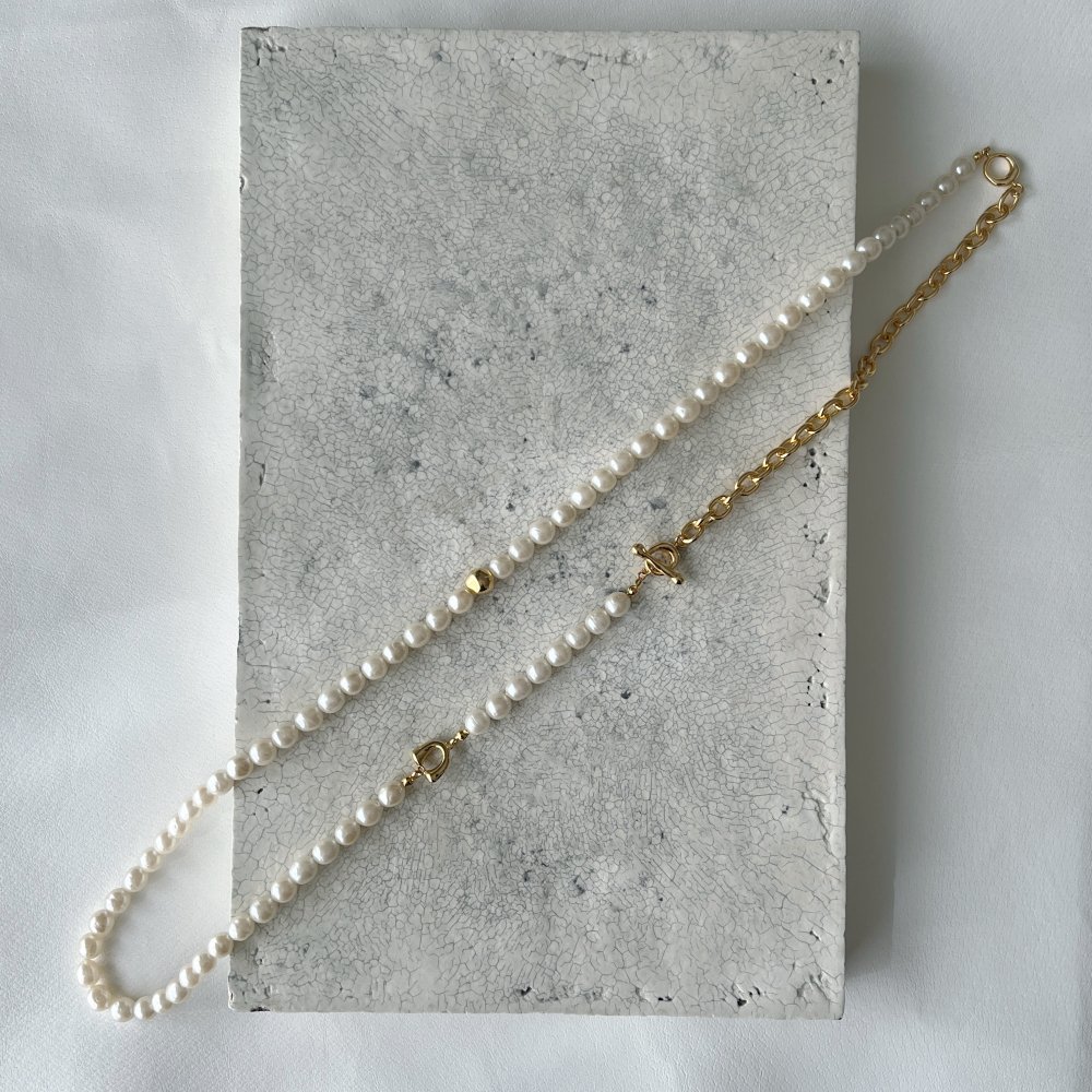 pearl necklace 02bonheur （12/6  21時予約開始・3月お届け予定）