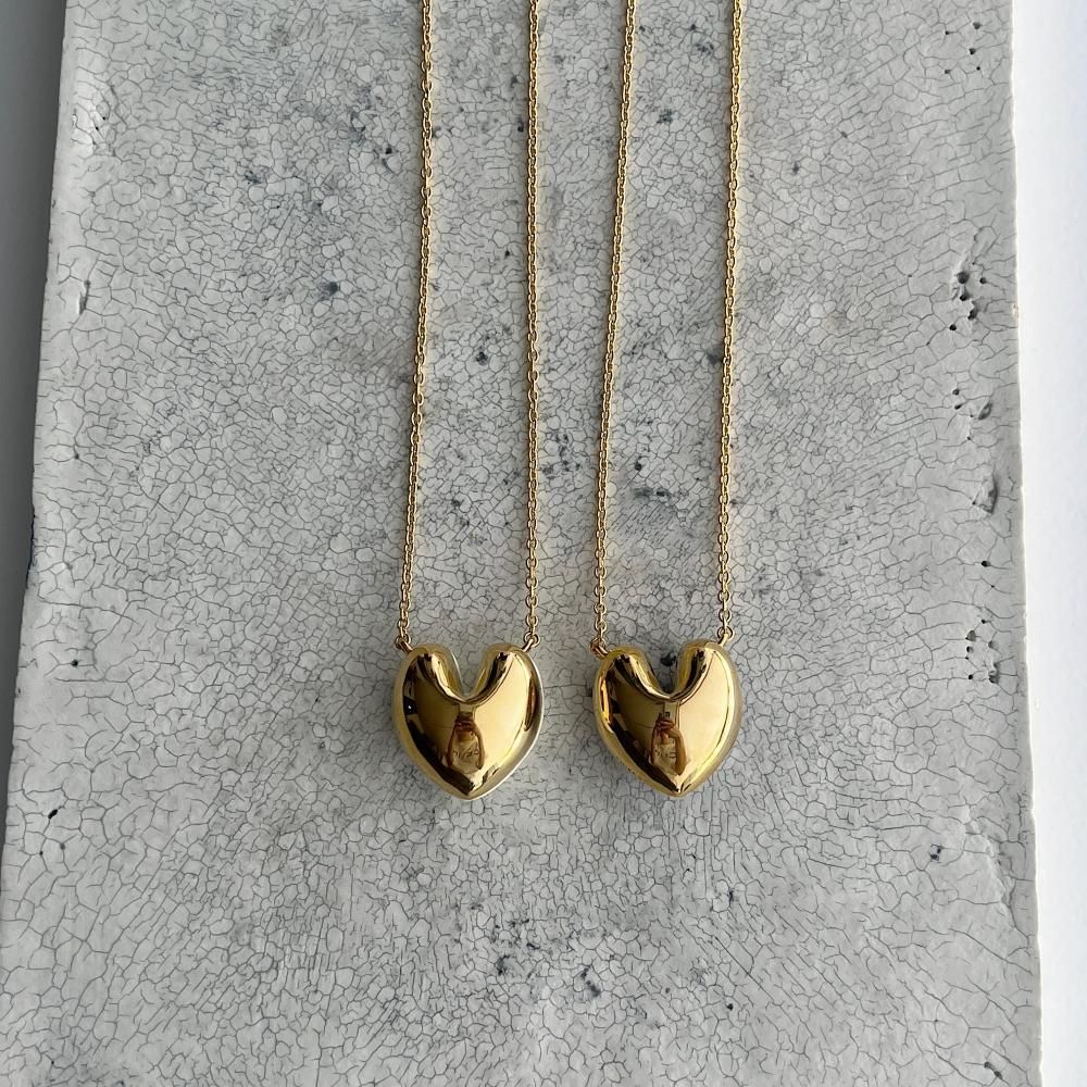 chieko+チエコプラス　新品　heart stock necklaceファッション