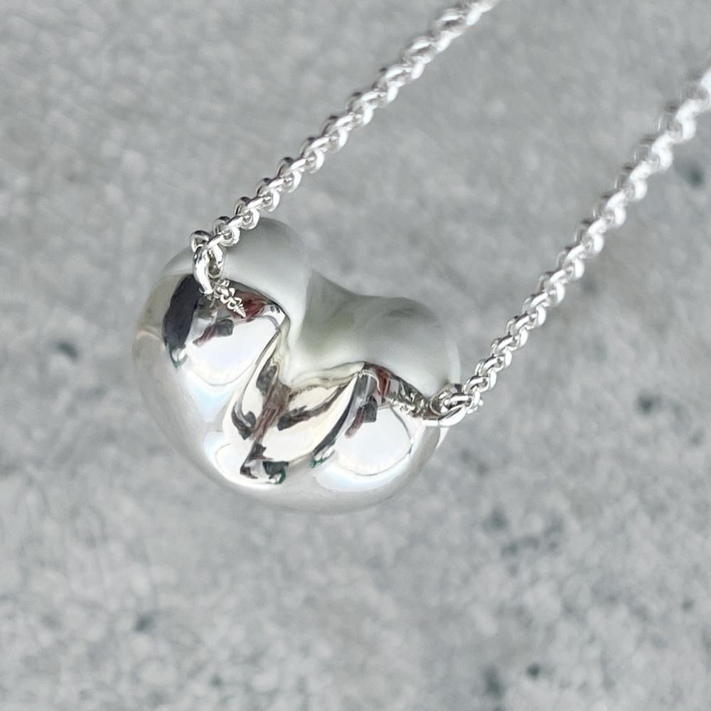 heart necklace † silver - CHIEKO+