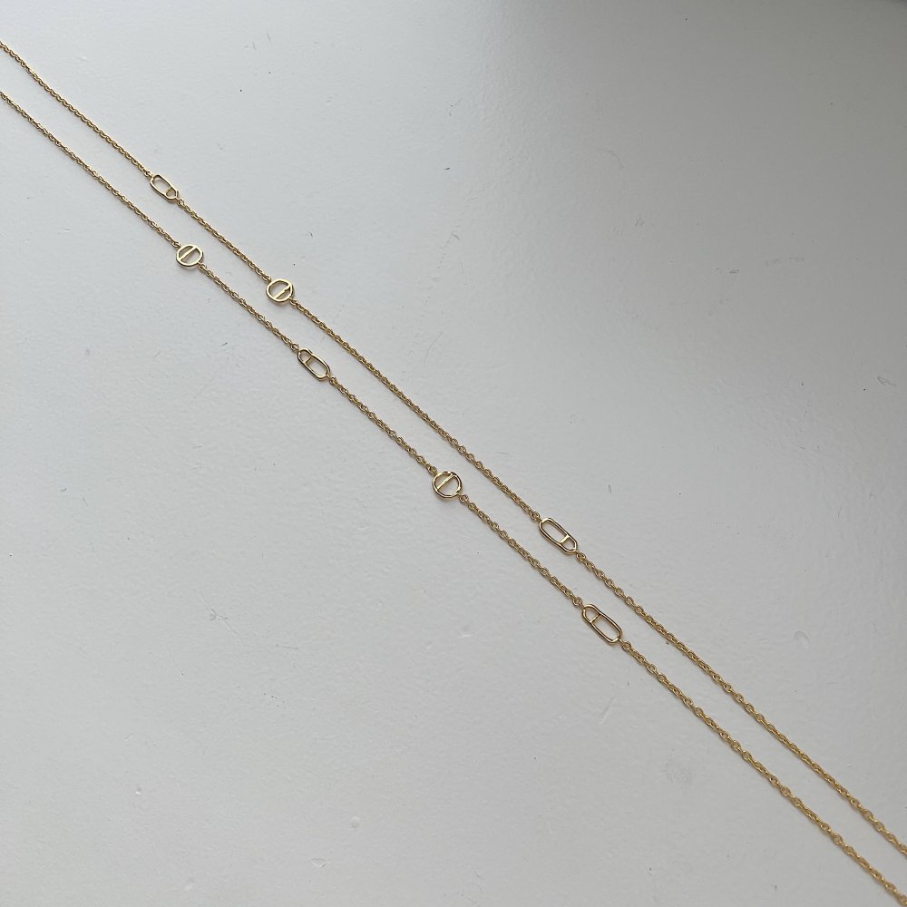 CHIEKO+ grace necklace/silver美品ですが素人検品のため