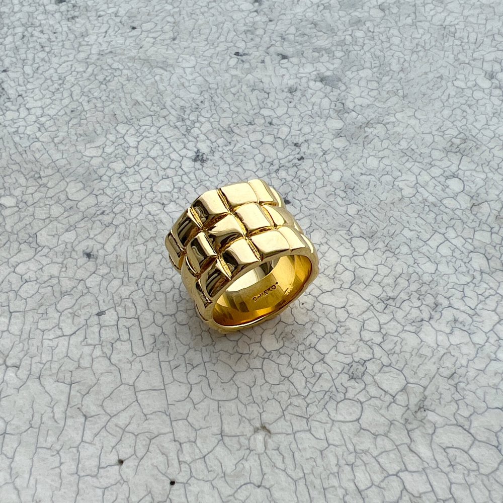 tricot ring † gold