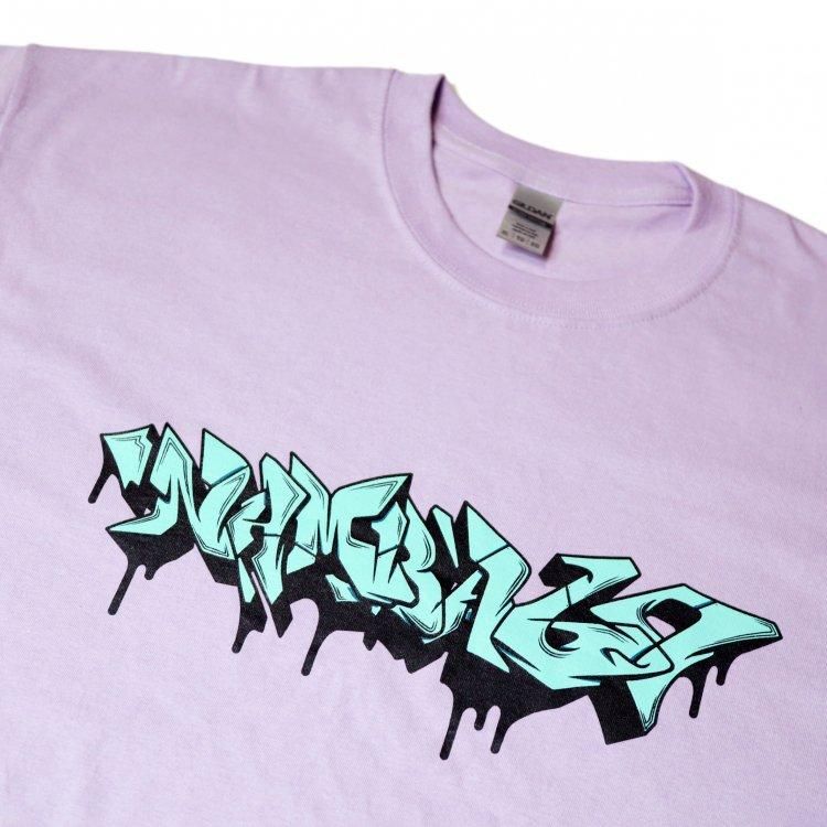 SALE 30%_GRAFFITI TEE (ORCHID) - NAMBA69 OFFICIAL WEB STORE
