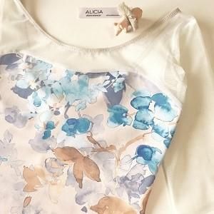 総柄レオタードのボディプリントを選ぶ - ALICIA dancewear