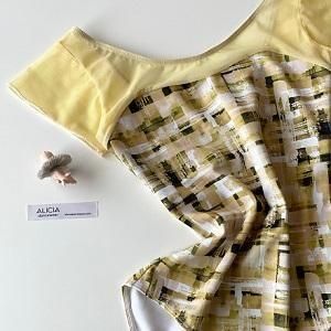 Designed by Alice レオタード 限定柄 総柄レオタードのボディプリントを選ぶ - ALICIA dancewear