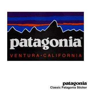 《Patagonia パタゴニア》【国内正規代理店】パタゴニア Patagonia CLASSIC PATAGONIA STICKER 91926 ステッカー（お一人様10枚まで）
