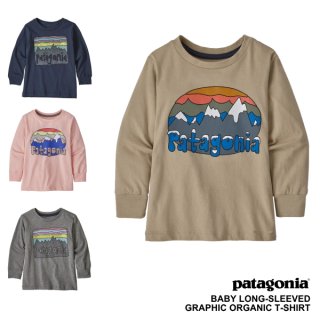 《Patagonia パタゴニア》【国内正規代理店】Baby Long Sleeved Graphic Organic T-Shirt/ベビーロングスリーブ　グラフィックオーガニックＴシャツ 