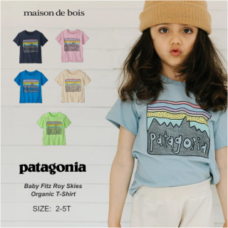 Patagonia ѥ˥ Baby Fitz Roy Skies Organic T-Shirt ٥ӡեåĥ˥åԥ ڹŹ