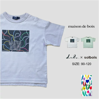 【20%OFF】河野ルルさんとのコラボレーション　 JAZZ SESSION Tシャツ　90cm100cm110cm120cm