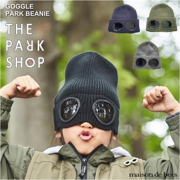 THE PARK SHOP ザパークショップ GOGGLE PARK BEANIE ビーニー ニット