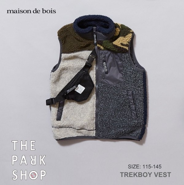 THE PARK SHOP ザ パークショップ ボアベスト TREK VEST KIDS キッズ