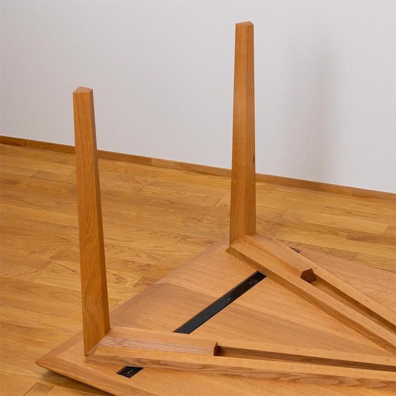 天然木オイル仕上げ座卓テーブル1800×900×360 座卓にもなるテーブル（オーク・オイル仕上げ）｜低座の椅子と