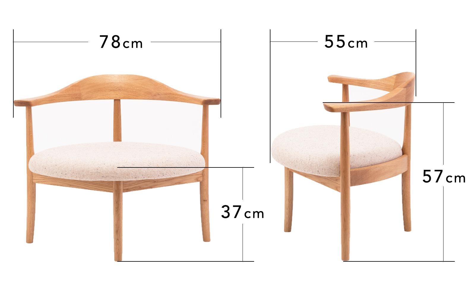 秋岡芳夫　あぐらのかける男の椅子　低座椅子　チェア　モノモノ　ベージュ 秋岡芳夫・あぐらのかける男の椅子｜低座の椅子と暮らしの道具店