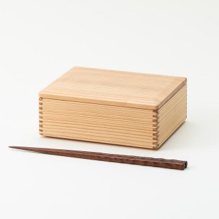 黒木クラフト工房・みやざき杉の折箱5寸（16×13cm）