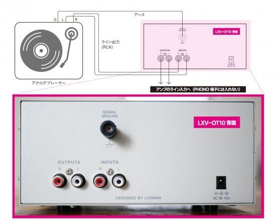 完売 LUXMAN ラックスマン 真空管フォノイコライザー LXV-OT10-