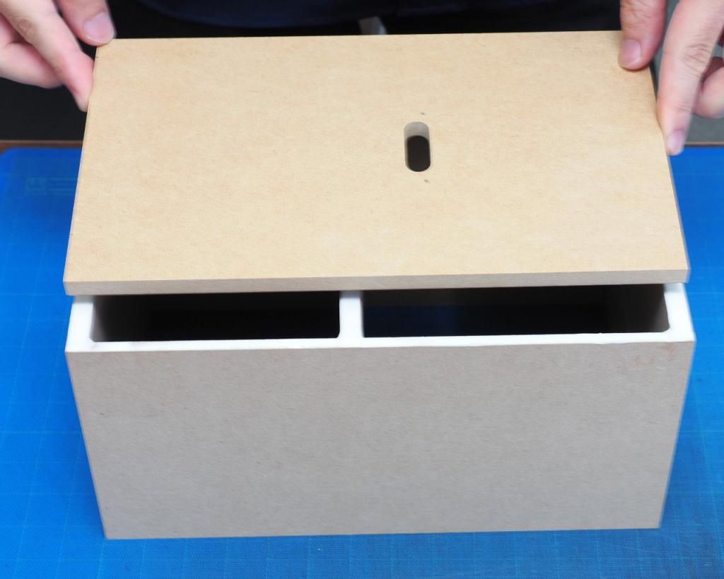 12cmクラスバスレフエンクロージャー　２個セット ダブルバスレフエンクロージャー組立キット(2台1組) WP-SP084DB