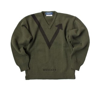 Hand Dye Guernsey Sweater
