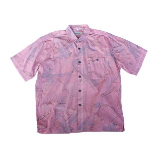 Over Dye Pattern Shirt