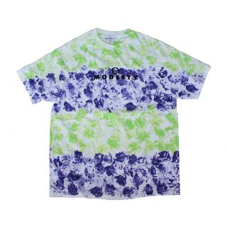 Hand Dye Stamp Pattern Boarder S/S Tee