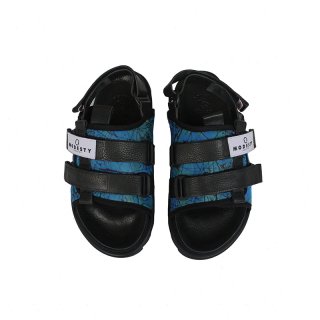 Hand Dye Leather Strap Sandal