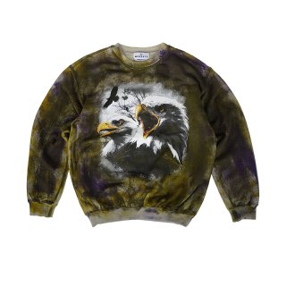 Hand Dye Eagle Sweatshirt