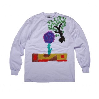 Hand Dye Plant Drawing L/S Tee