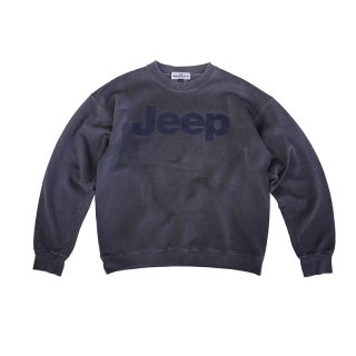 Hand Dye Print Sweatshirt_Kakishibuzome