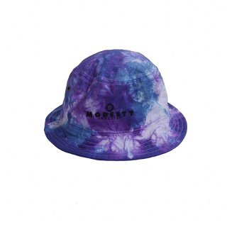 Hand Dye 2Tone Logo Bucket Hat_Shiborizome