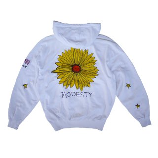 Hand Dye Sunflower Hooded Sweatshirt