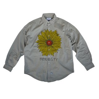 Hand Dye Sunflower Logo L/S BD Shirt