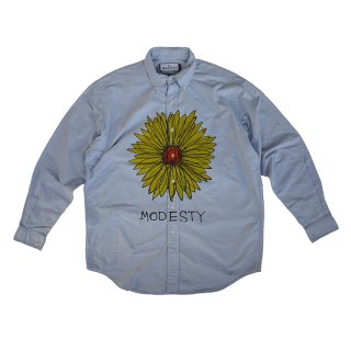 Hand Dye Sunflower Logo L/S BD Shirt