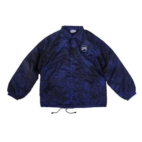 Hand Dye Painted Coach Jacket - MODESTY INDUSTRY