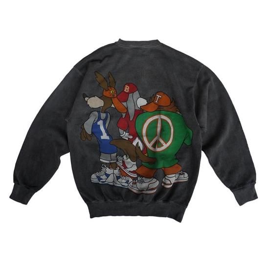 Hand Dye Print Sweatshirt_Kakishibuzome - MODESTY INDUSTRY
