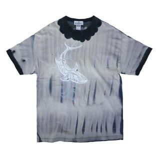 Hand Dye Hawaiian Tee