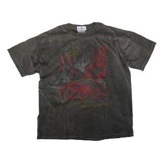 Hand Dye Racing Tee_Kakishibuzome