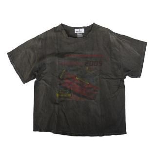 Hand Dye Racing Tee_Kakishibuzome