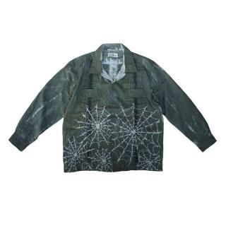 Hand Dye Spiderweb L/S Cuba Shirt