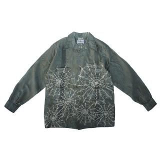 Hand Dye Spiderweb L/S Cuba Shirt