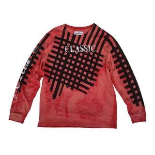 Hand Dye Fresh Print L/S Tee