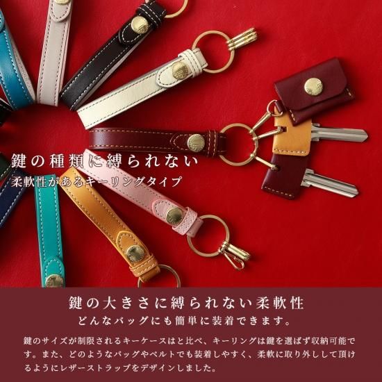 LIFE POCKET KEY RING なくさないキーリング（キーリング単品）