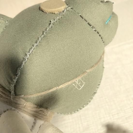 【希少】外川大作 togawa doll 壁掛け照明ベアー 人形 ぬいぐるみ作家 Togawa Doll Lamp Dog (Four Legged)Olive - BAY GARAGE - ベイ