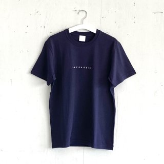 Bay Garage T shirt<br>Basic Logo<br>Navy