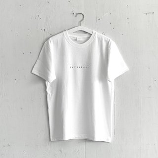 Bay Garage T Shirt<br>Basic Logo<br> White