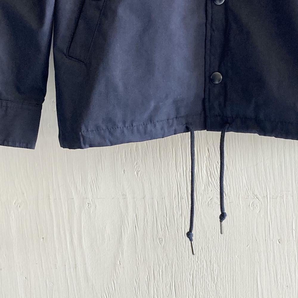 ベイガレージ コーチジャケット ベーシックロゴ ネイビー