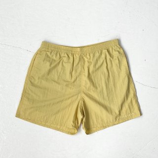 Bay Garage Nylon Shorts<br>Basic Logo<br>SunFlower