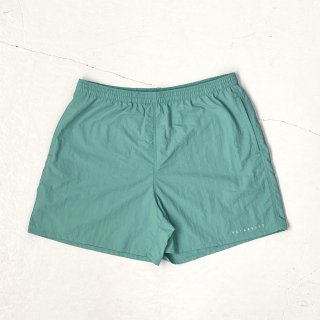 Bay Garage Nylon Shorts<br>Basic Logo<br>Ocean Green