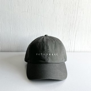 Bay Garage Cotton Cap<br>Basic Logo<br>Charcoal